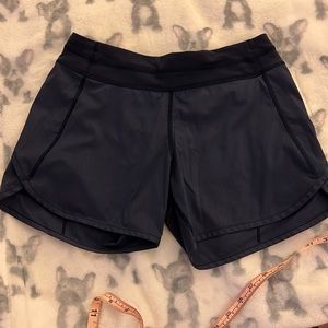 Ivivva workout shorts in dark navy. Size 14